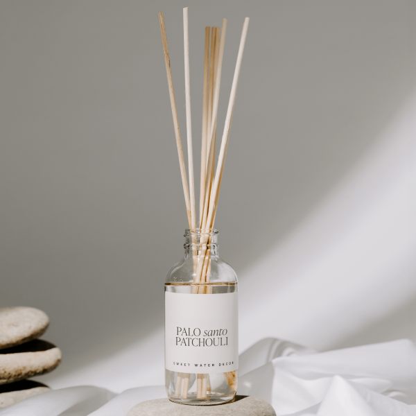 Palo Santo Patchouli Clear Reed Diffuser Online Hot Sale - Image 4