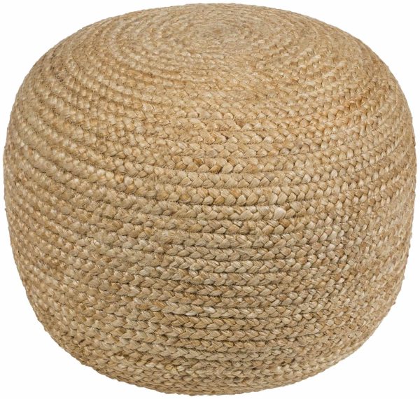 Kaumakani Jute Pouf For Cheap
