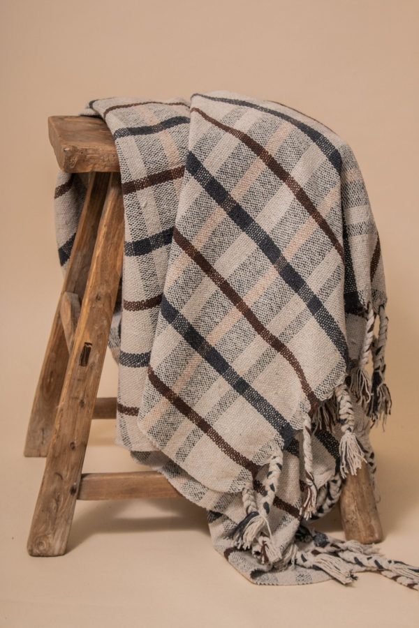 Miles Throw with Tassels Hot on Sale - Image 3