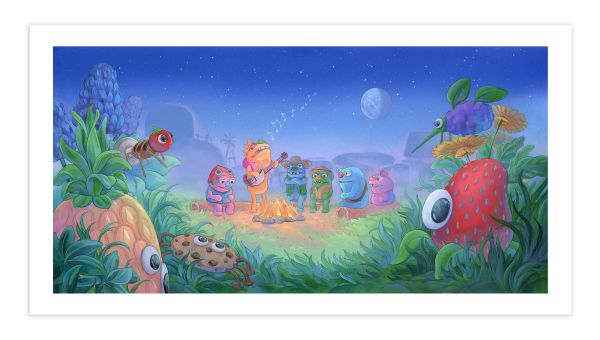 Bugsnax Fine Art Prints by Nicole Gustafsson (Limited Edition) 24x12  Online now