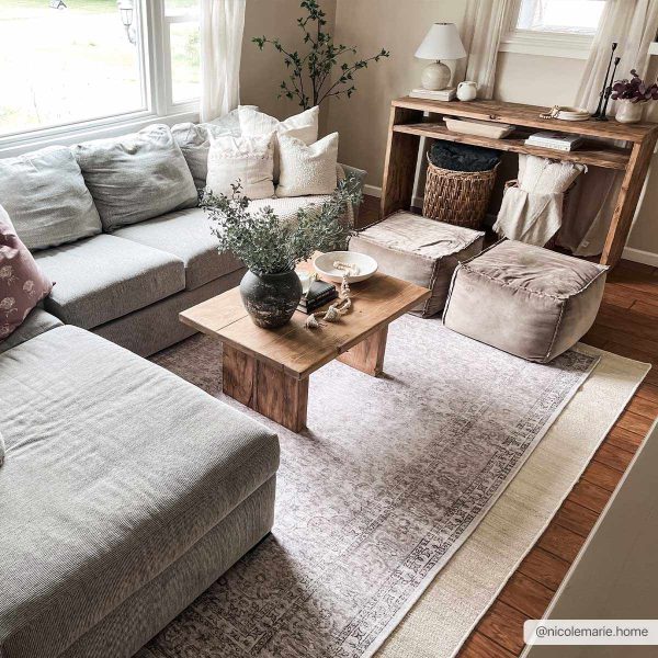 Cream Holi-2301 Washable Area Rug Online Sale - Image 4