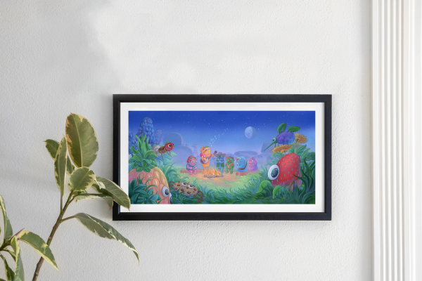 Bugsnax Fine Art Prints by Nicole Gustafsson (Limited Edition) 24x12  Online now - Image 2
