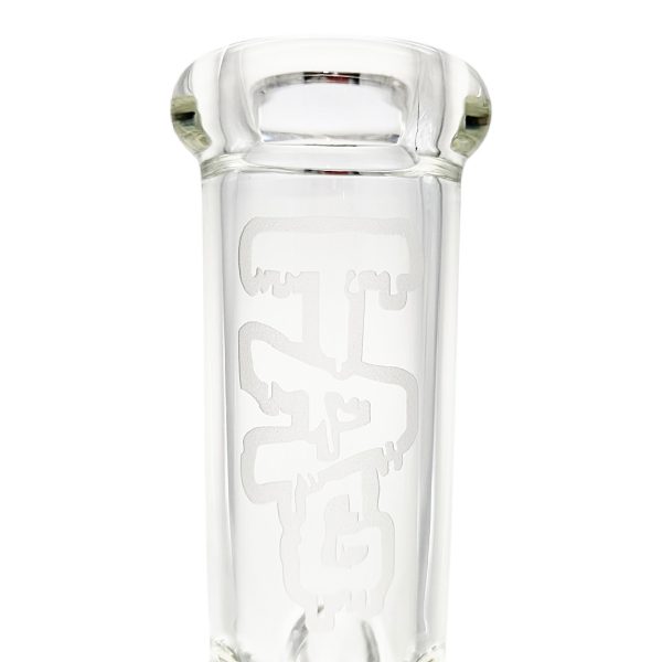 TAG 16” Double Honeycomb Perc Straight Tube Bong on Sale - Image 5